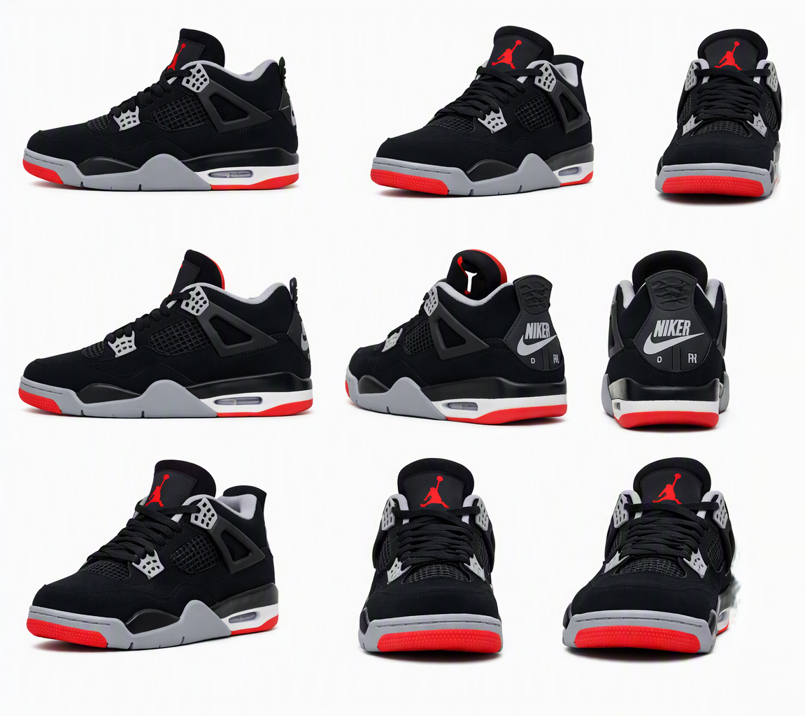 Air Jordan 4 Retro OG "Bred"